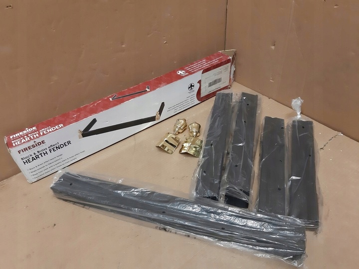 Element ozdobny do kominka FIRESIDE czarny NOWY