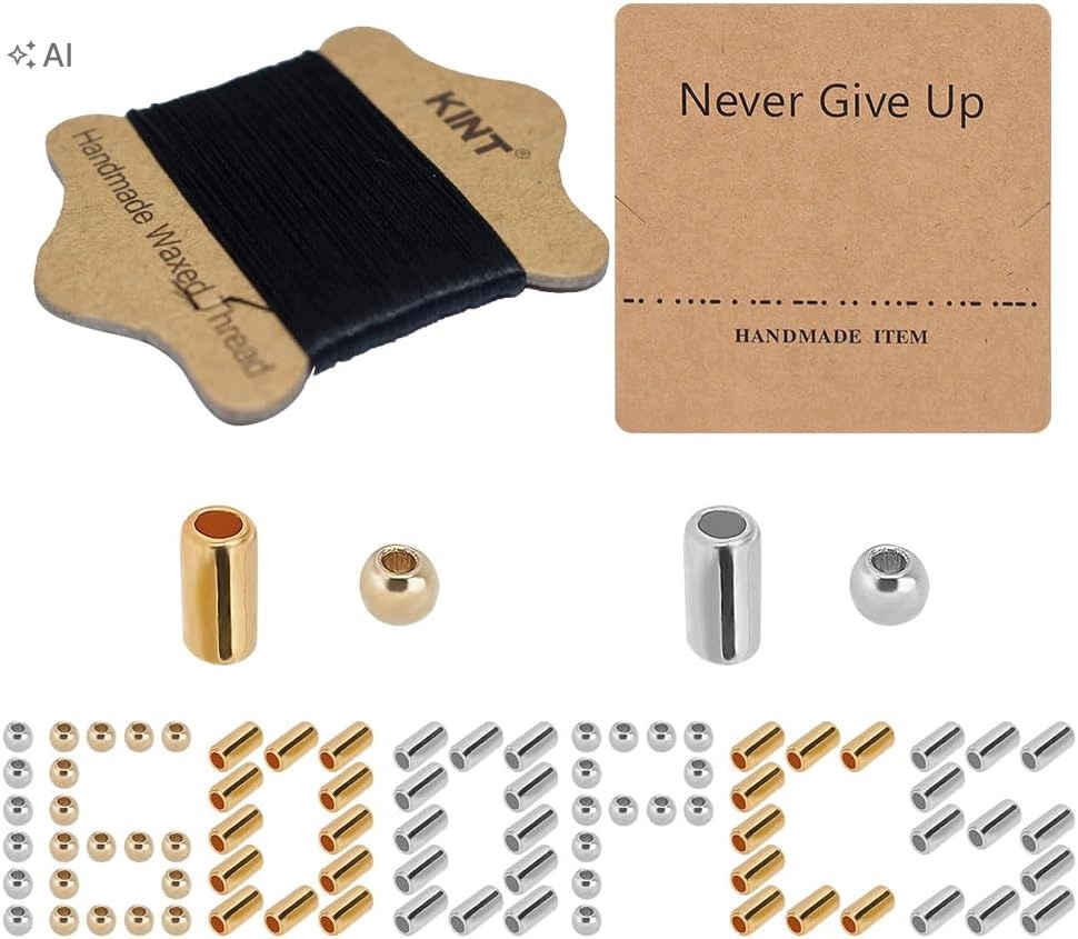 Sada na výrobu náramků Morse 1230 ks. Korálky Diy