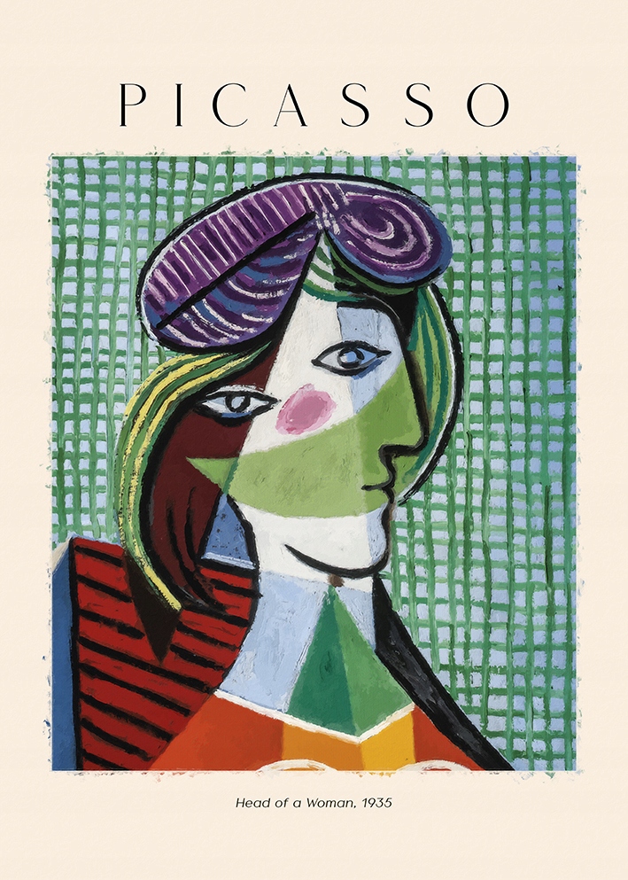 

Picasso Głowa kobiety Plakat B1 100x70cm obraz#509