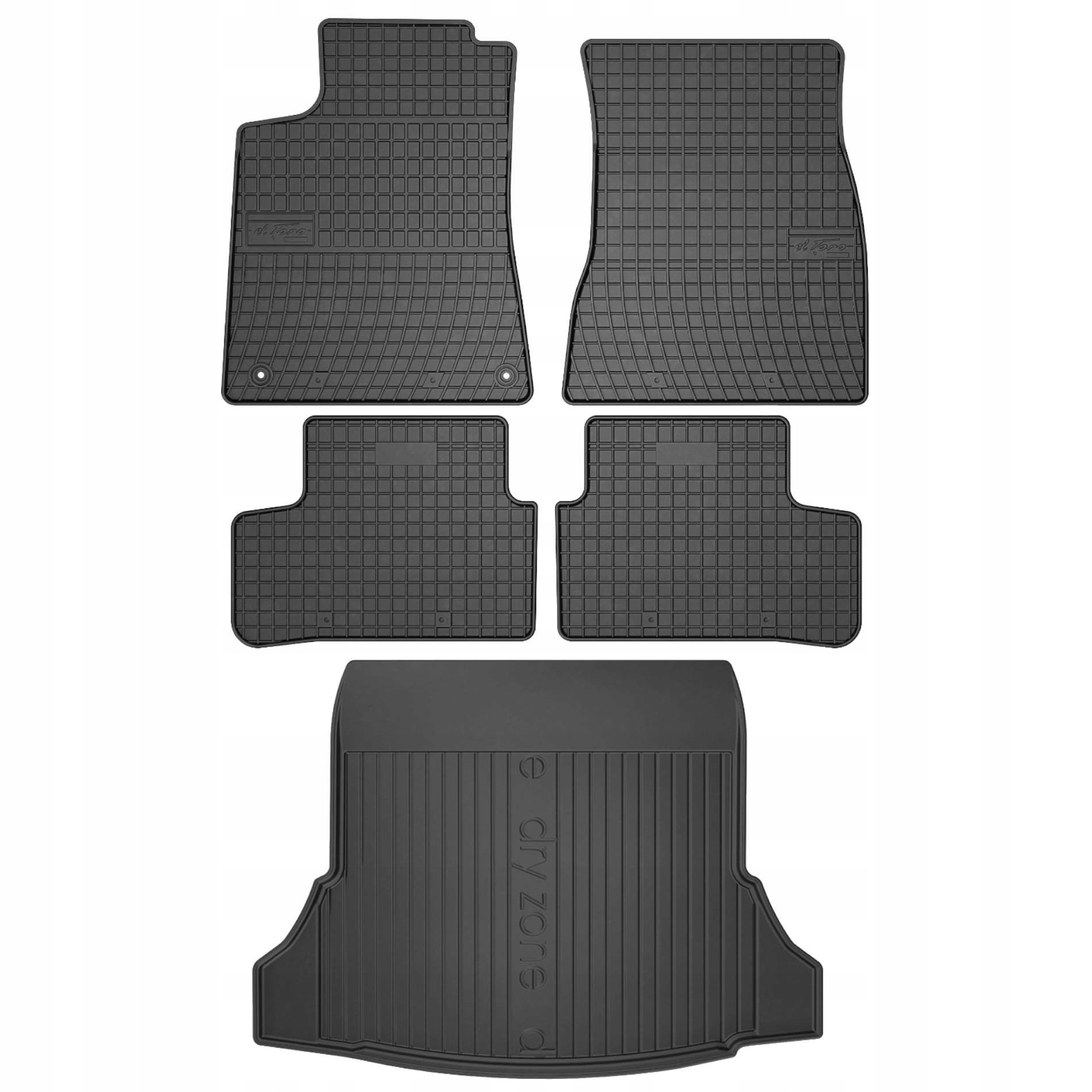 Gumové rohože rohož batožinového priestoru Cla C118 19-