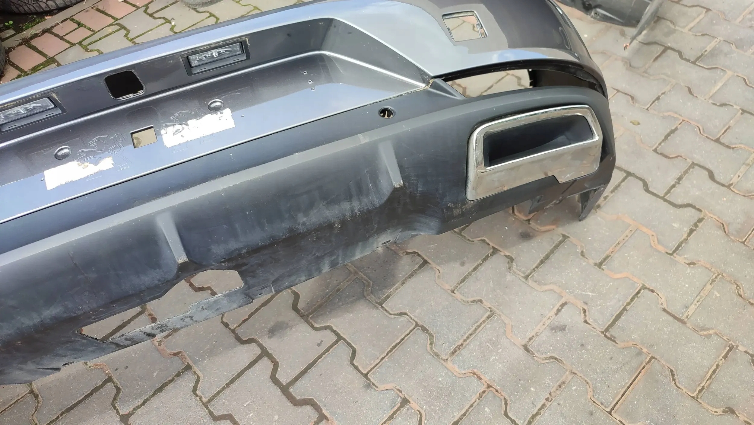Peugeot 508 II 2022 bumper rear part