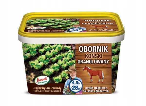 

Obornik koński granulowany nawóz organic Florovit