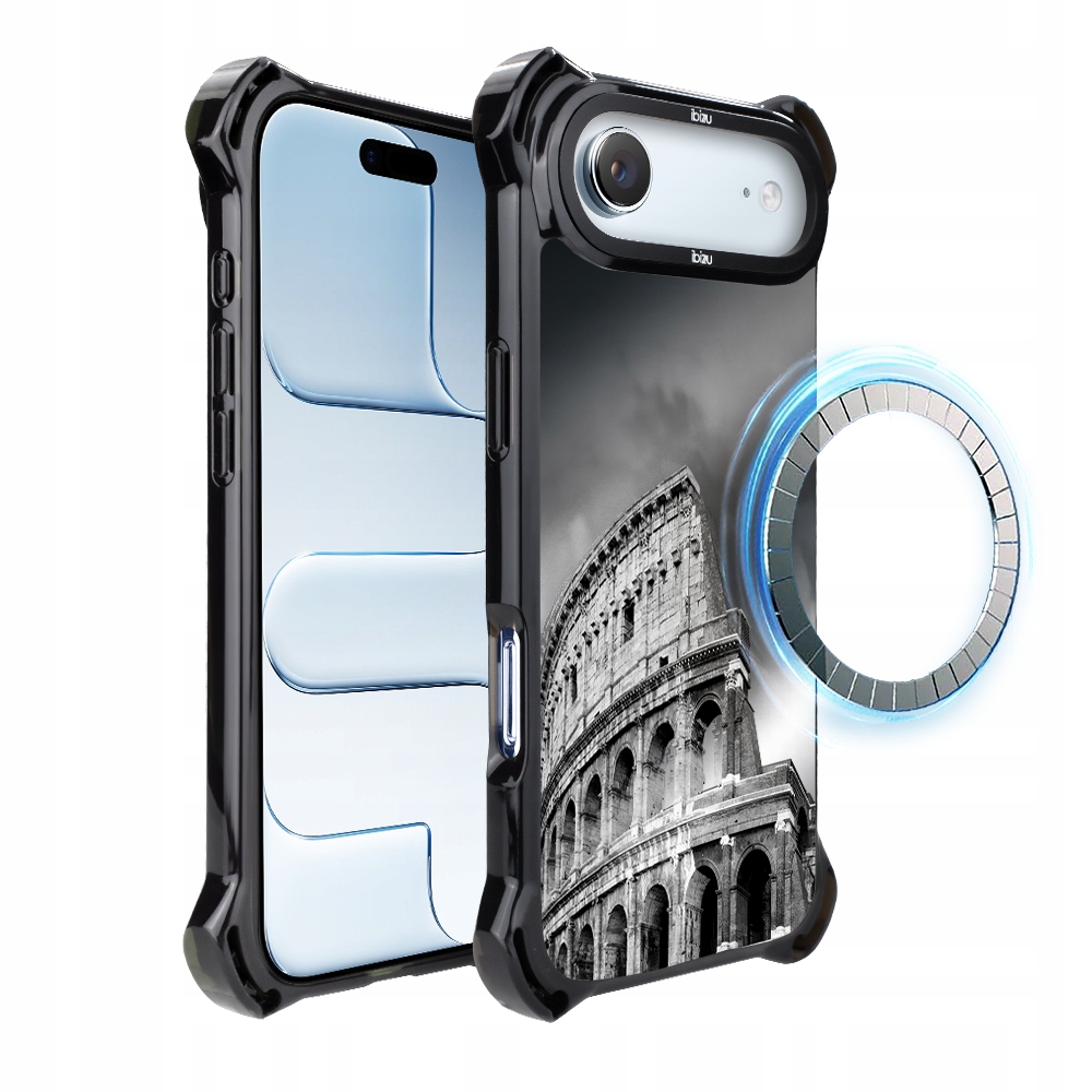 Ibizu DropGuard Ultra iPhone Air Pouzdro s MagSafe, Noir City, Colosseum