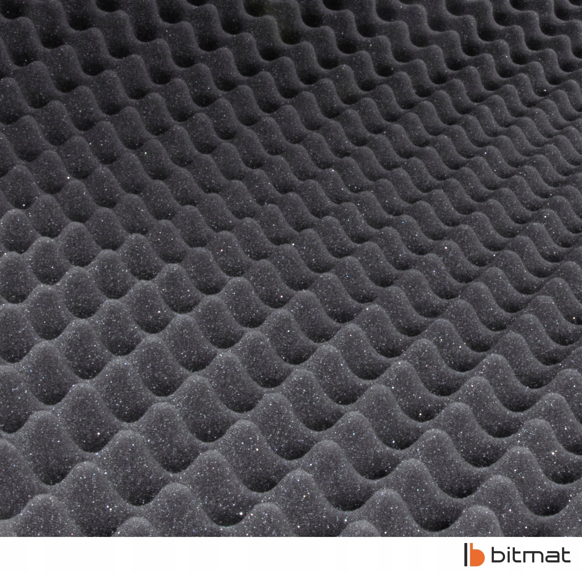 PIANKA AKUSTYCZNA mata WYGŁUSZAJĄCA z KLEJEM 4cm gąbka miękka pokój muzyka Faktura fale