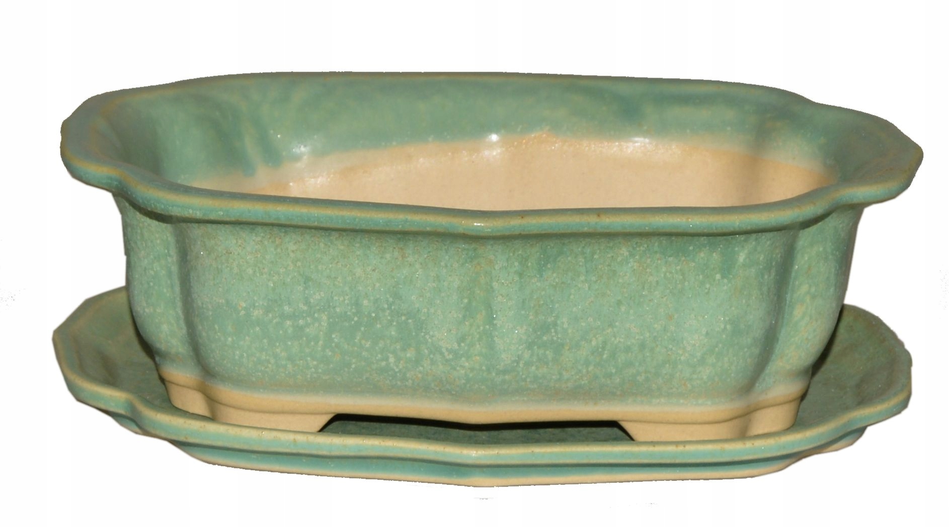 DONICZKA NA BONSAI PROSTOKĄTNA Z PODSTAWKĄ