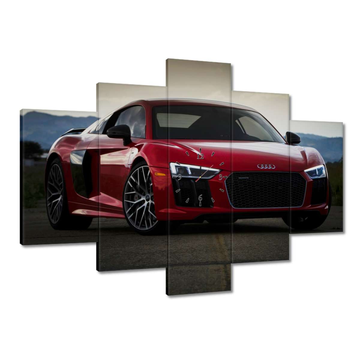 Hodiny 150x105 Audi Quattro Auto