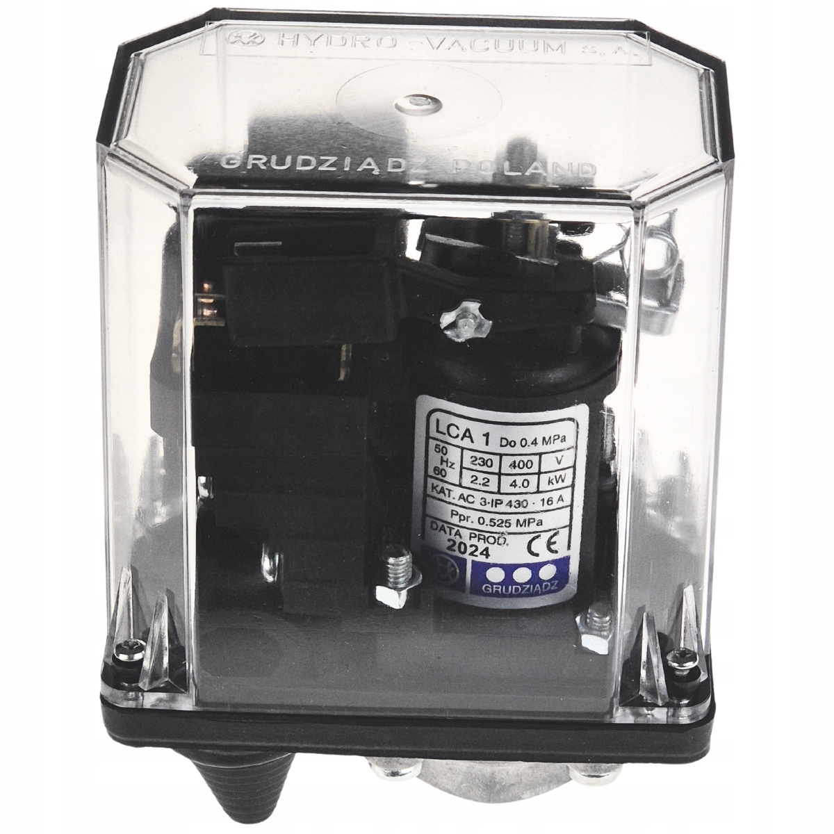 Wyłącznik ciśnieniowy LCA-1 Przełącznik do pompy hydroforu 1-4 Ba Grudziądz