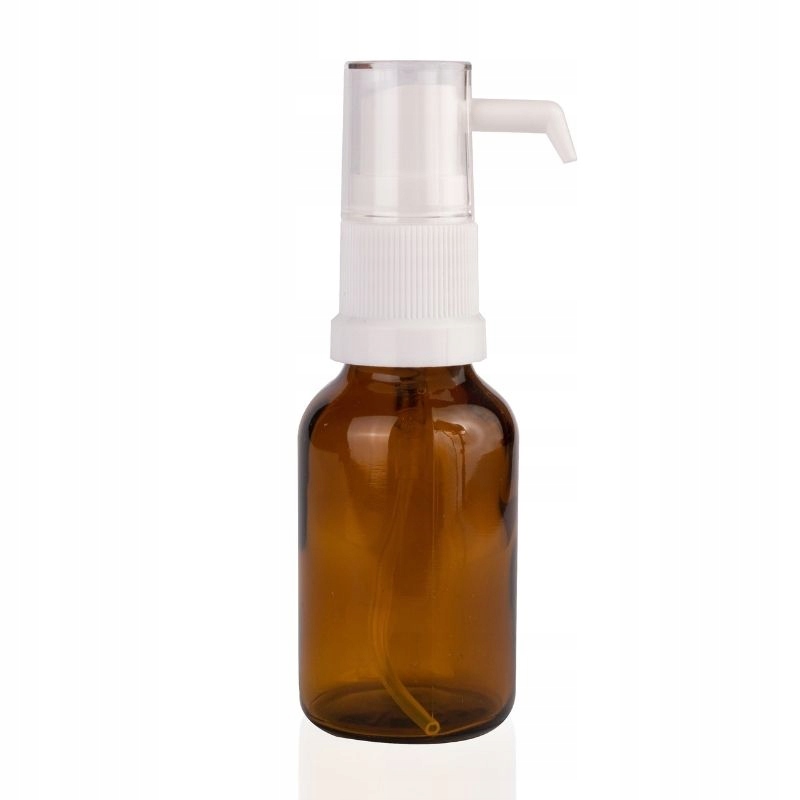 

Butelka szklana brązowa 25ml z pompką do kropli
