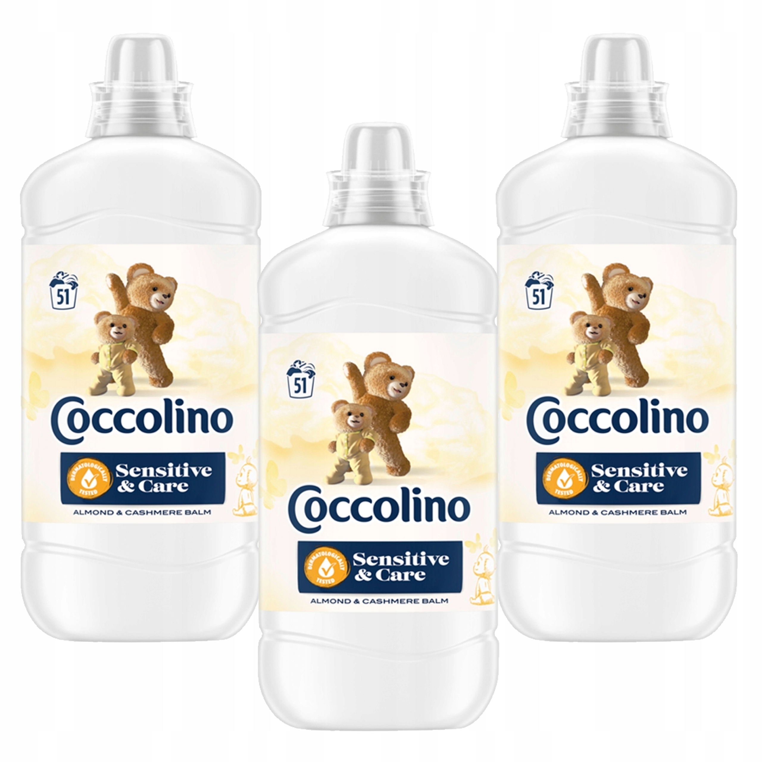 tekutá aviváž Coccolino Creations Almond & Cashmere Balm 1,275 l 3x