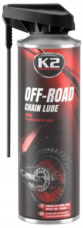 

K2 Off-road Smar Do Łańcuchów Motocyklowych 250ML