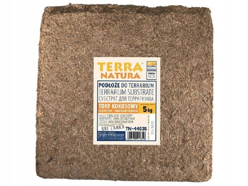 

Torf kokosowy Terra Natura 5kg do terrarium