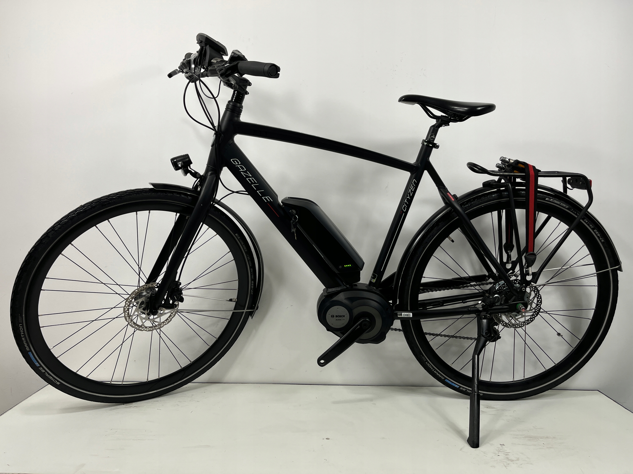 Rower elektryczny Gazelle Cityzen Alfine C8 Bosch 300W czarny rama 57