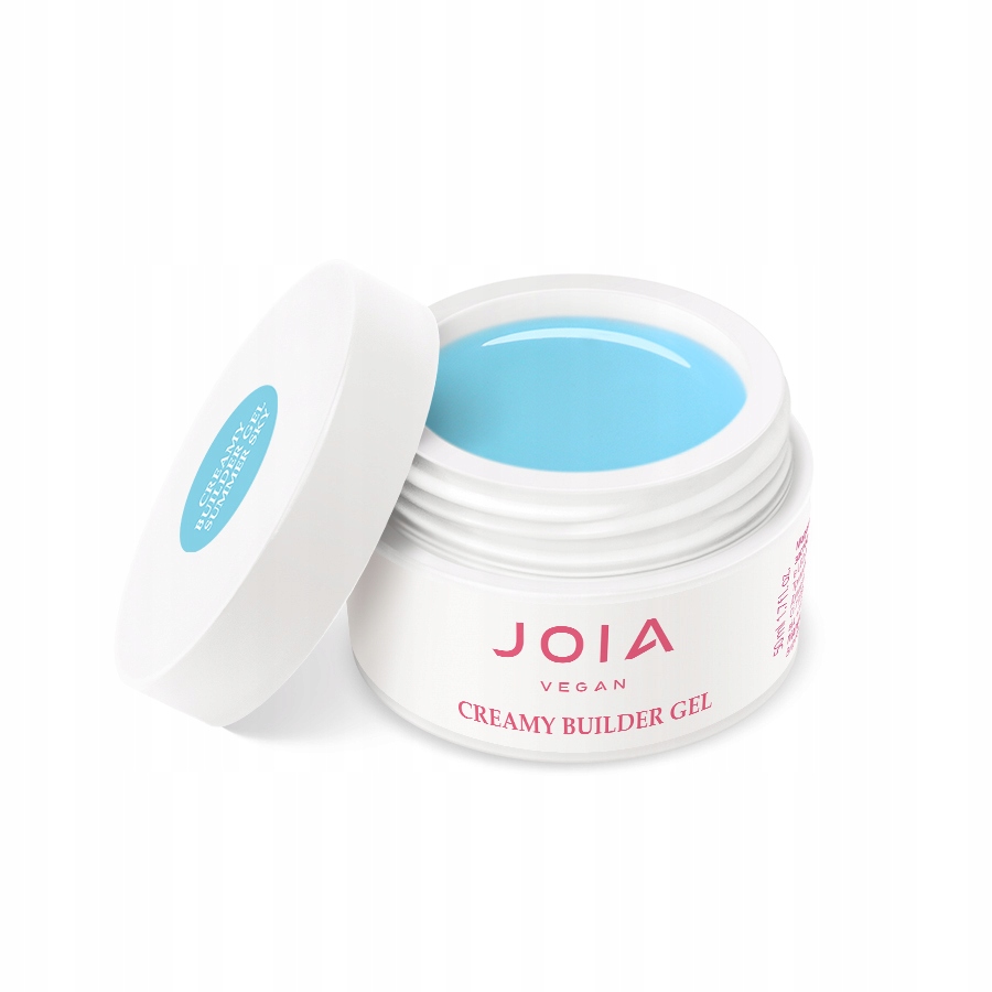 Stavební gel na nehty Joia vegan Creamy Builder Gel Summer Sky 50 ml