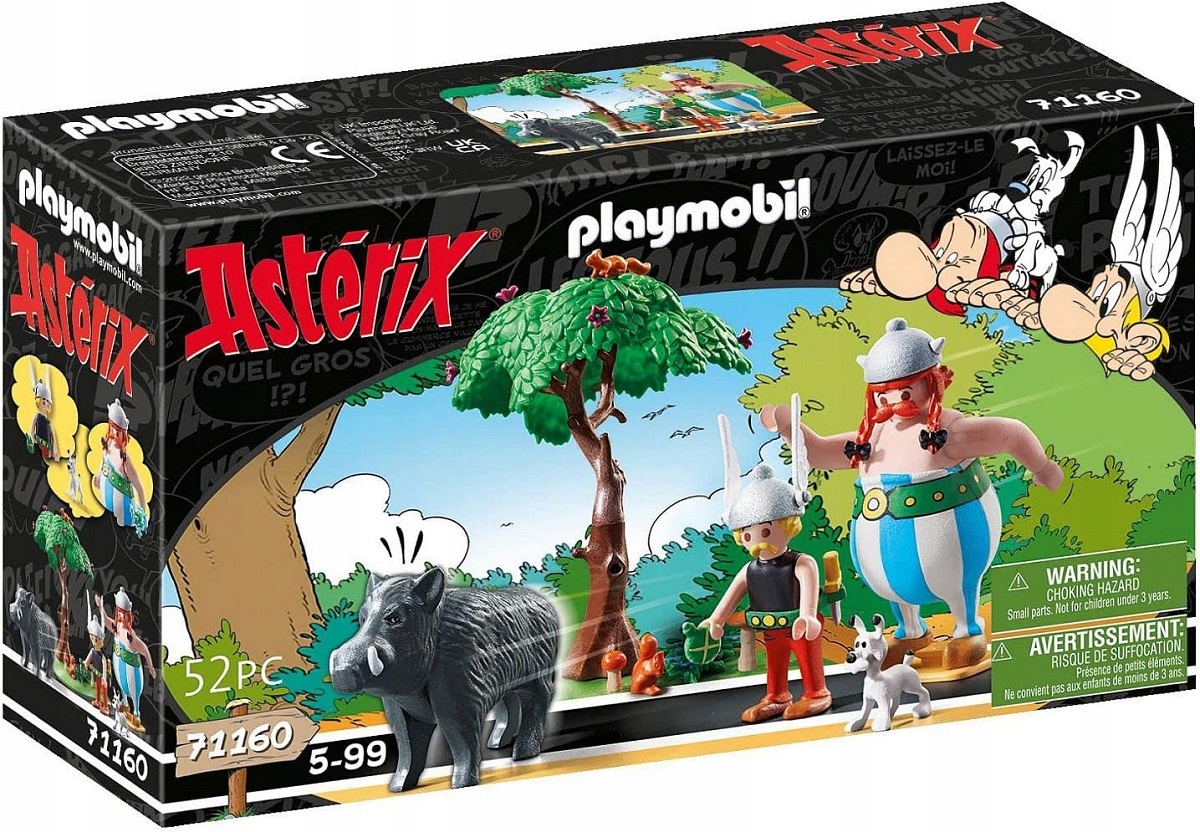 PLAYMOBIL ASTERIX POLOWANIE NA DZIKA 71160
