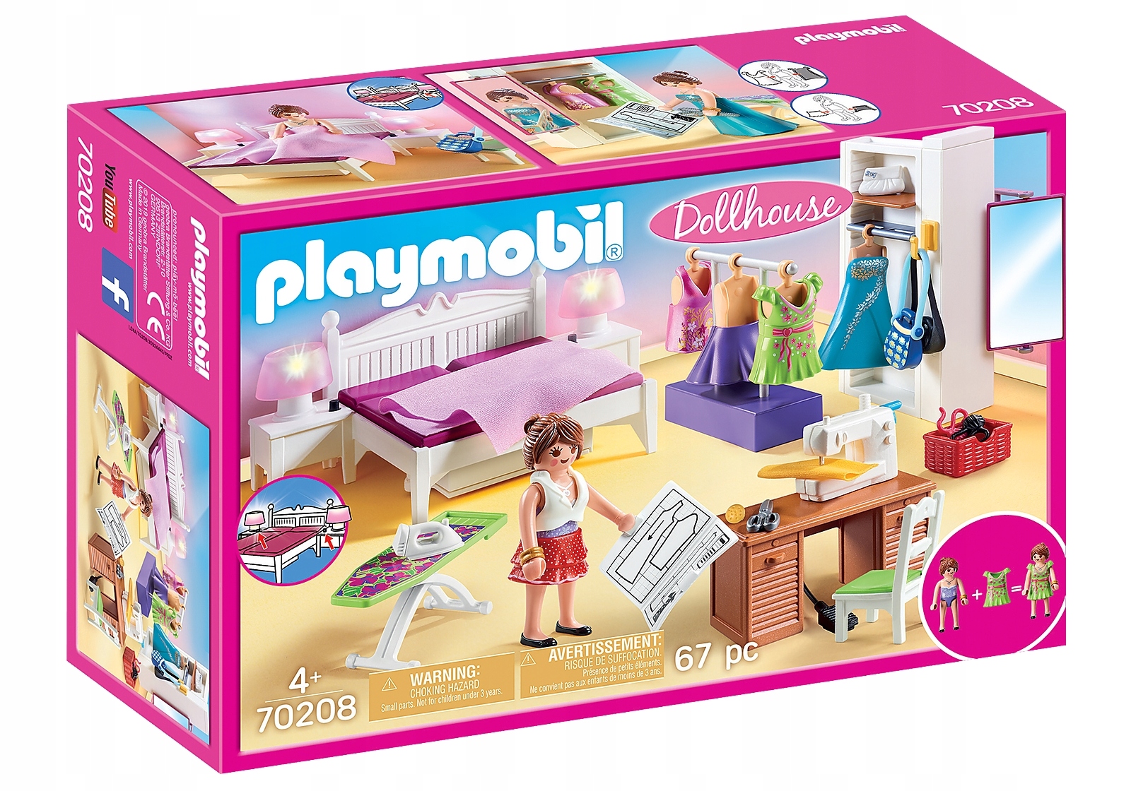

Playmobil Dollhouse Sypialnia z kącikiem do szycia