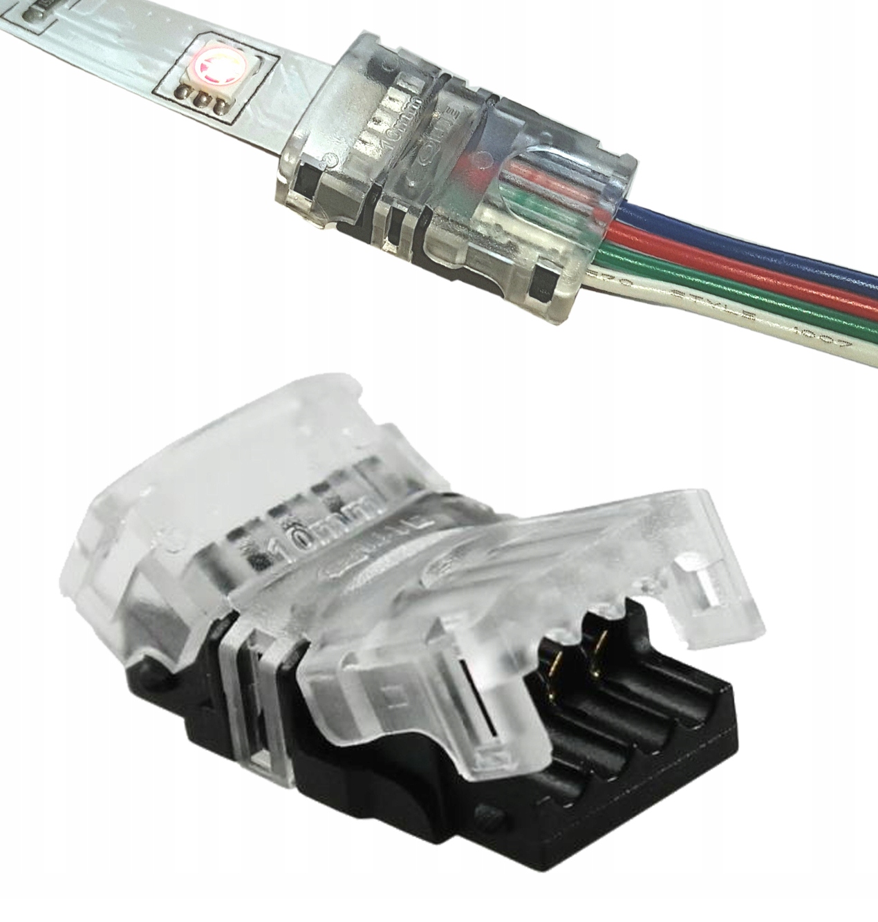 

Złączka Szybka do IP20 Led Rgb 10mm taśma/przewód