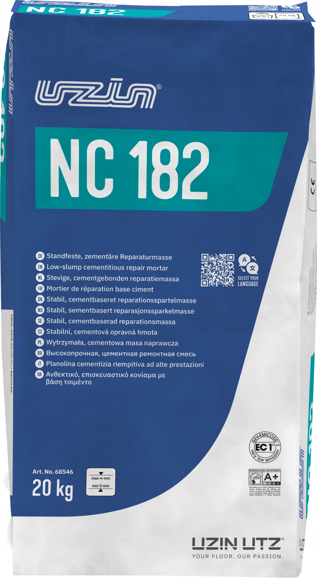 Uzin Nc 182 stabilna masa naprawcza 20 kg