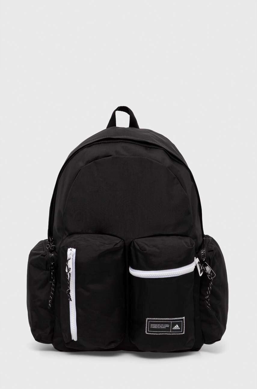 Adidas Batoh Černý Polyesterový Jednokomorový Clsc Bp Btu IM5500