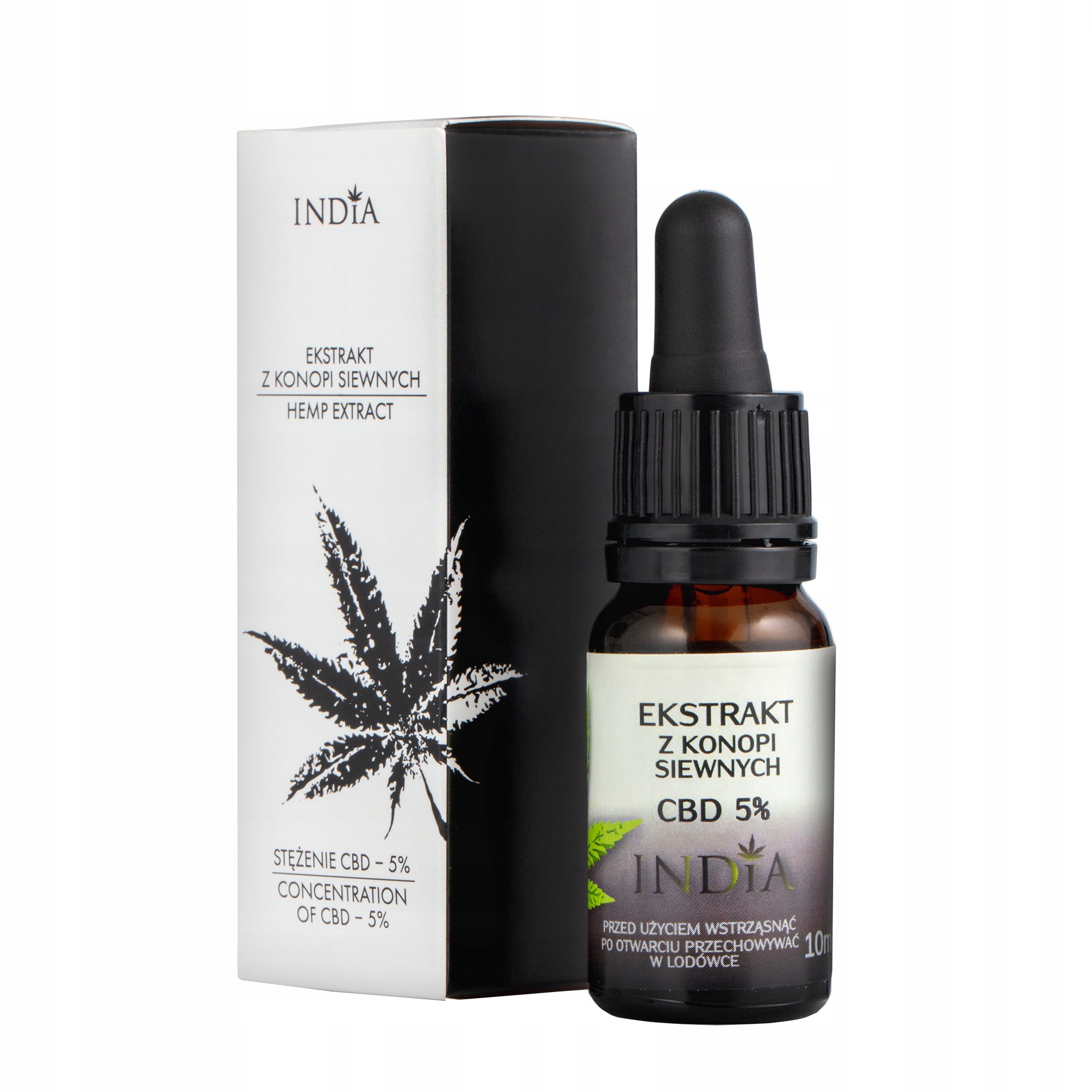 

Ekstrakt z konopii Olej Cbd 5% 500 mg Certyfikat