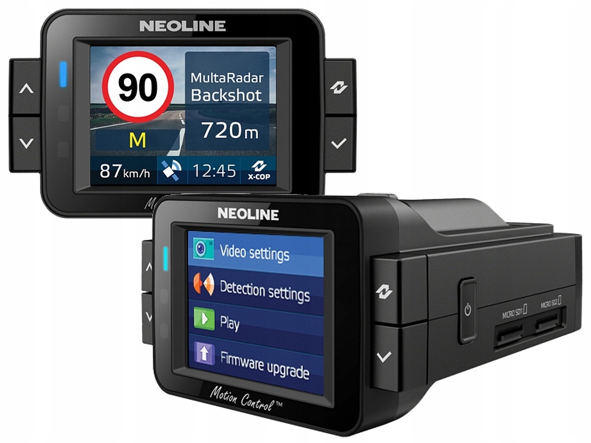 

Wideorejestrator Neoline Gps antyradar Ips parking
