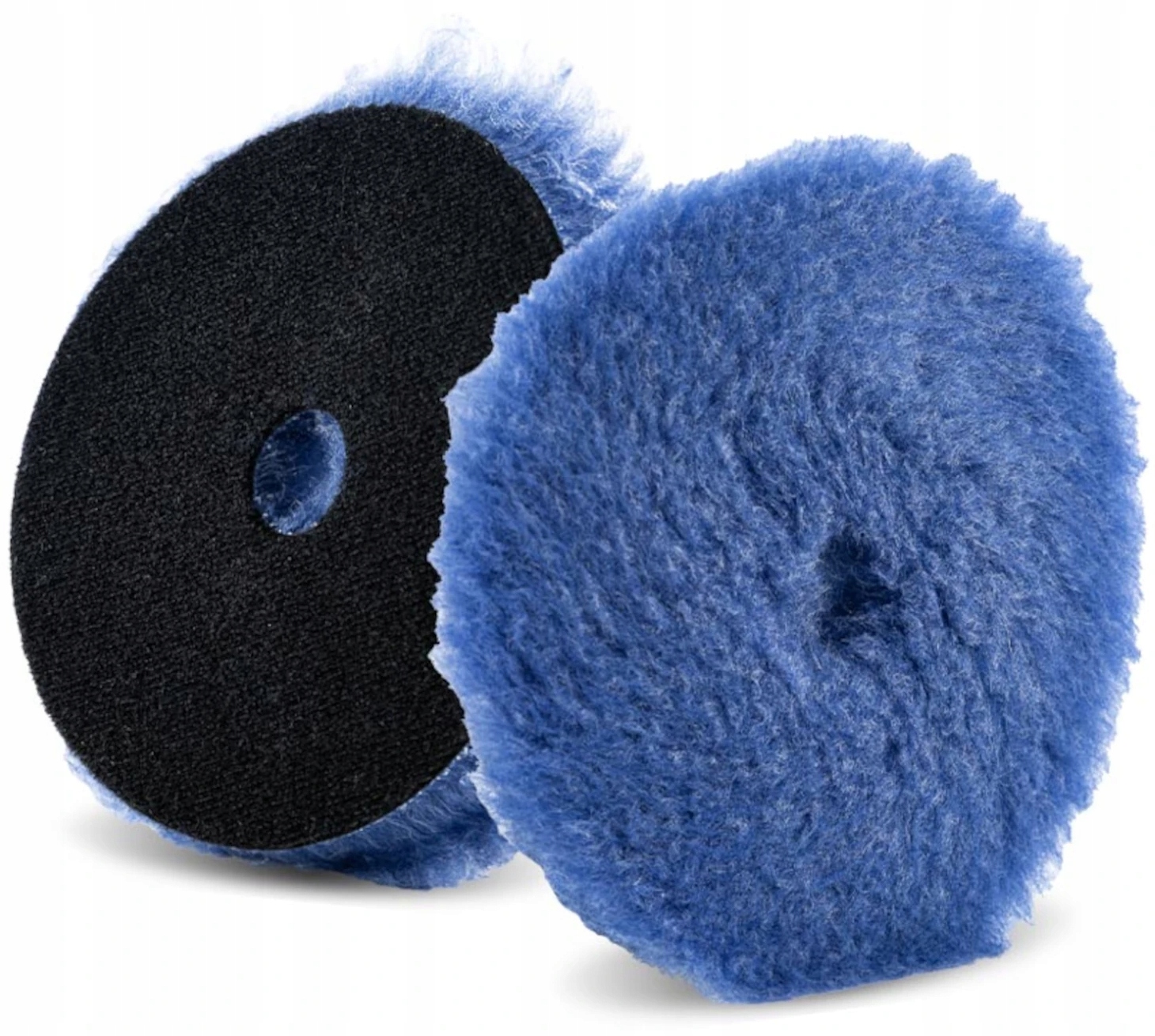 Lake Country Blue Hybrid Wool Pad Polerski Houbička Kožešina Syntetická 159 mm