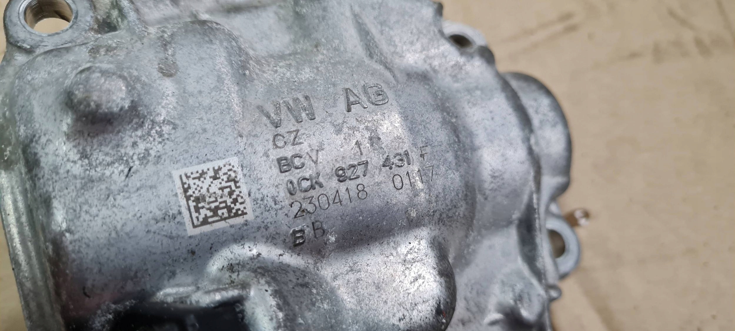 Q5 80A крышка с датчиком коробки передач 0CK 0CK927431E A5 A4 B9