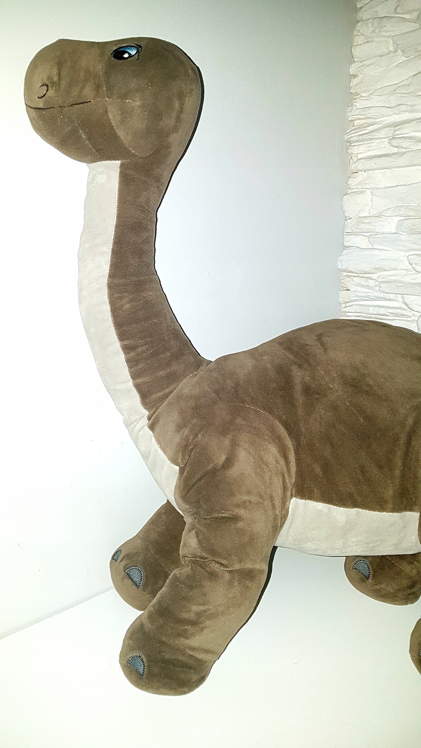 IKEA JATTELIK DINOZAUR maskotka pluszak 57x101 cm Marka inna