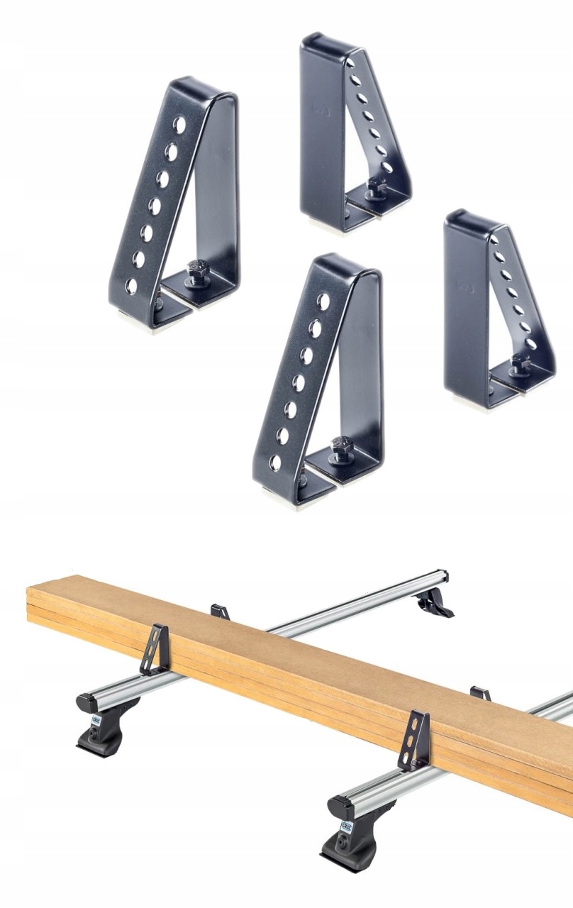 CRUZ Вантажні обмежувачі 4шт для алюмінієвих балок