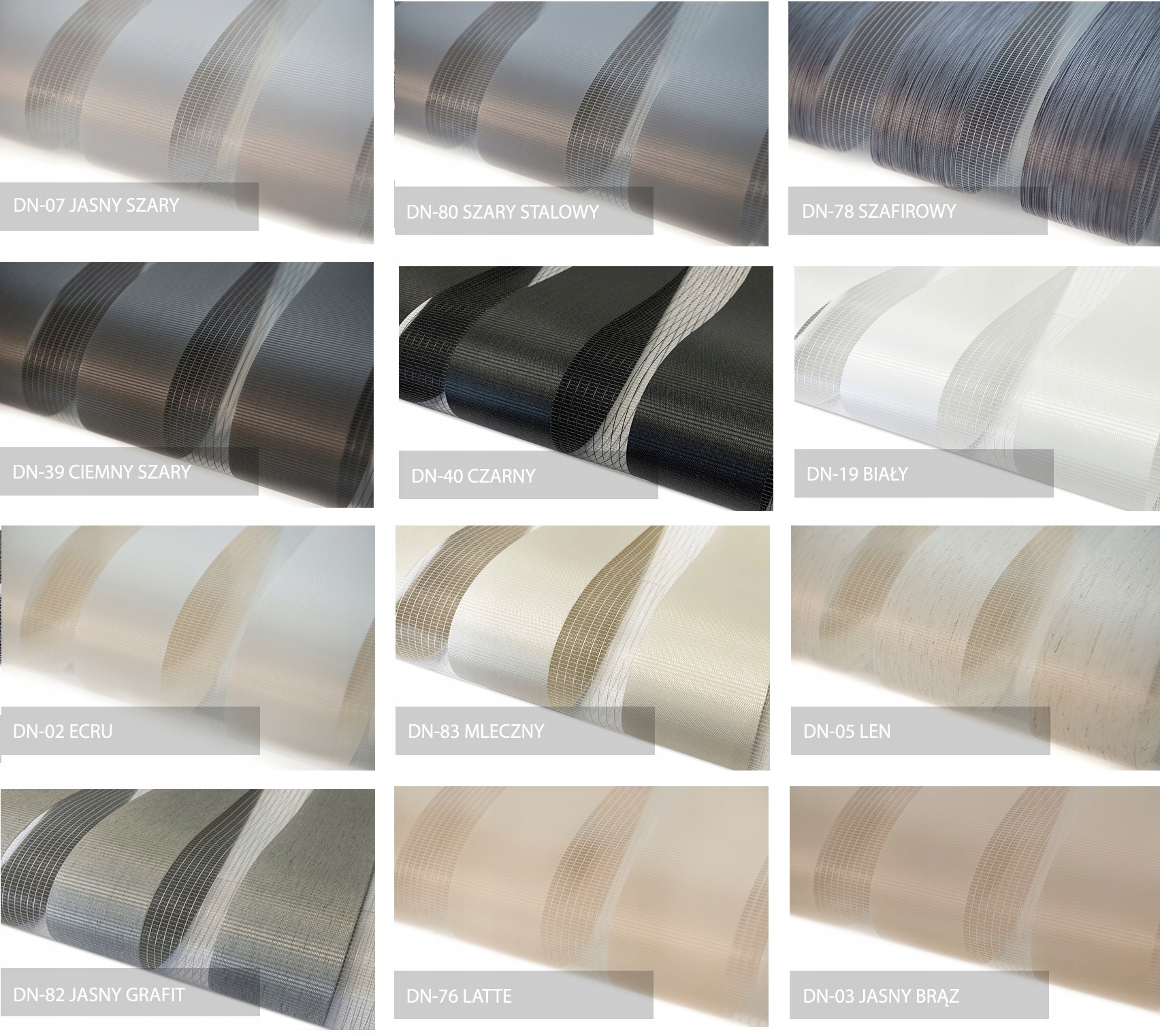 Mini Rolety Dzień Noc rolety wewnętrzne roleta 105x215 BASIC Marka inna marka