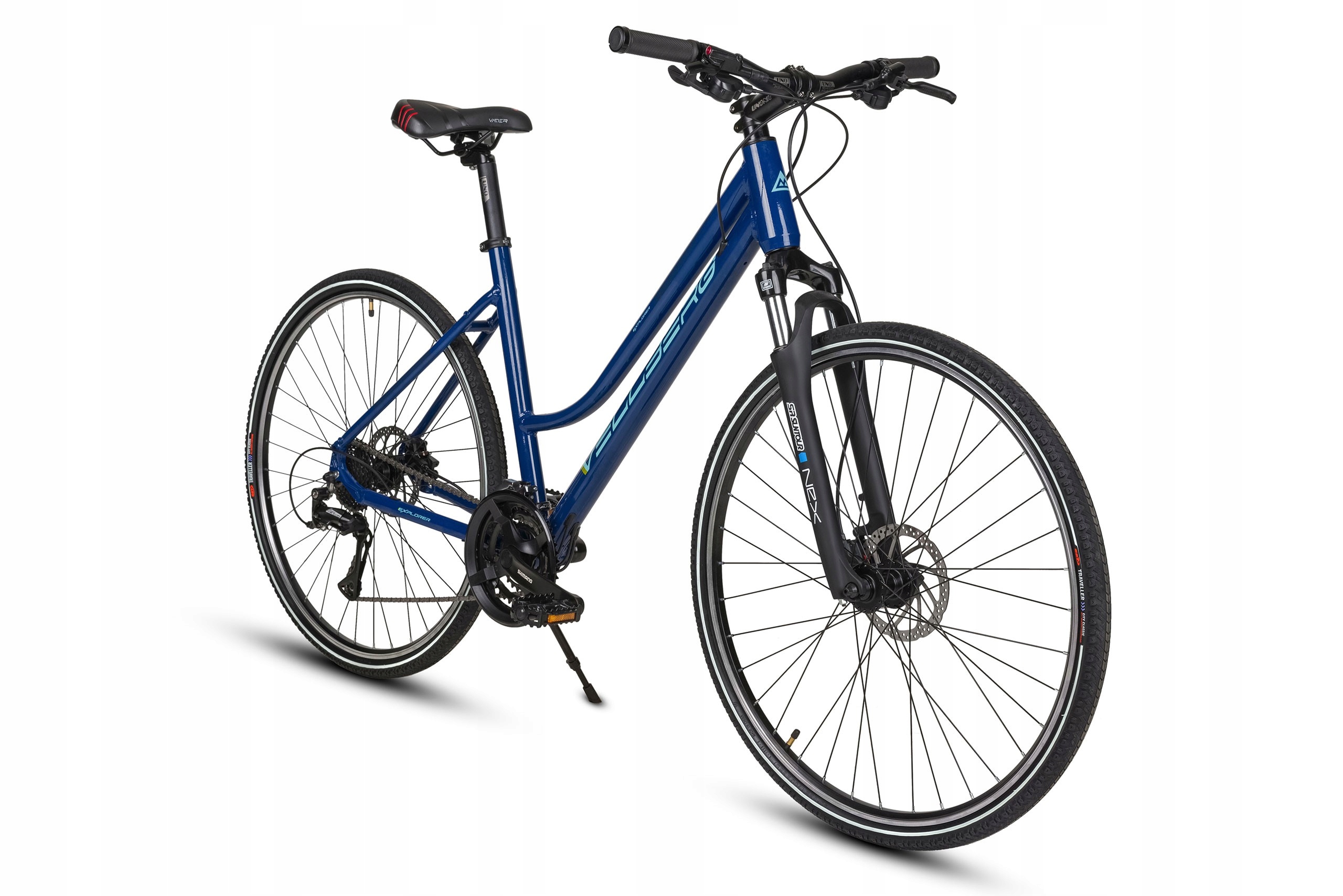 ROWER CROSSOWY 28 VELLBERG EXPLORER 3.0 DAMSKI 20 Kolor granatowy