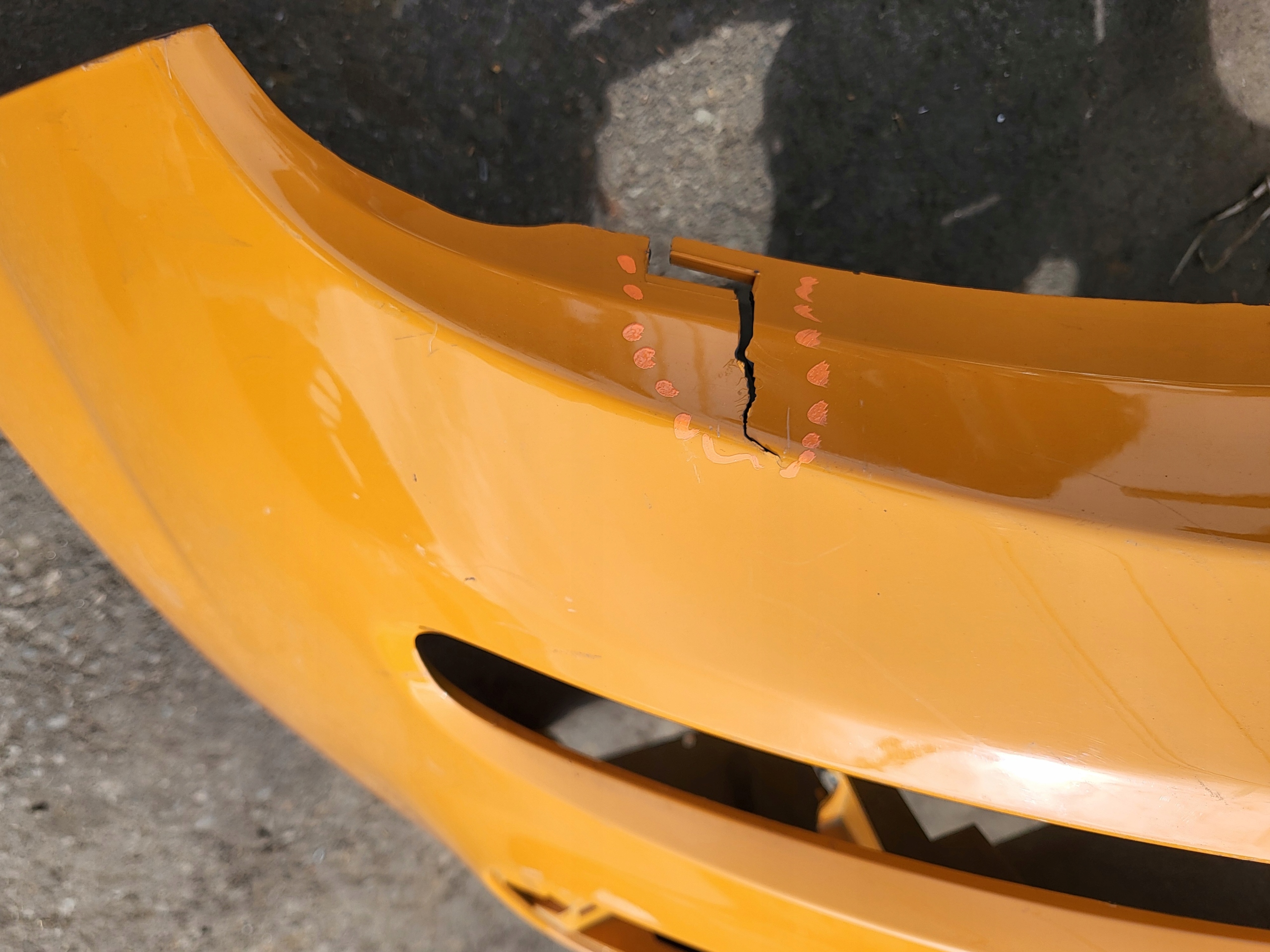 bumper front front FIAT PANDA III 3 original