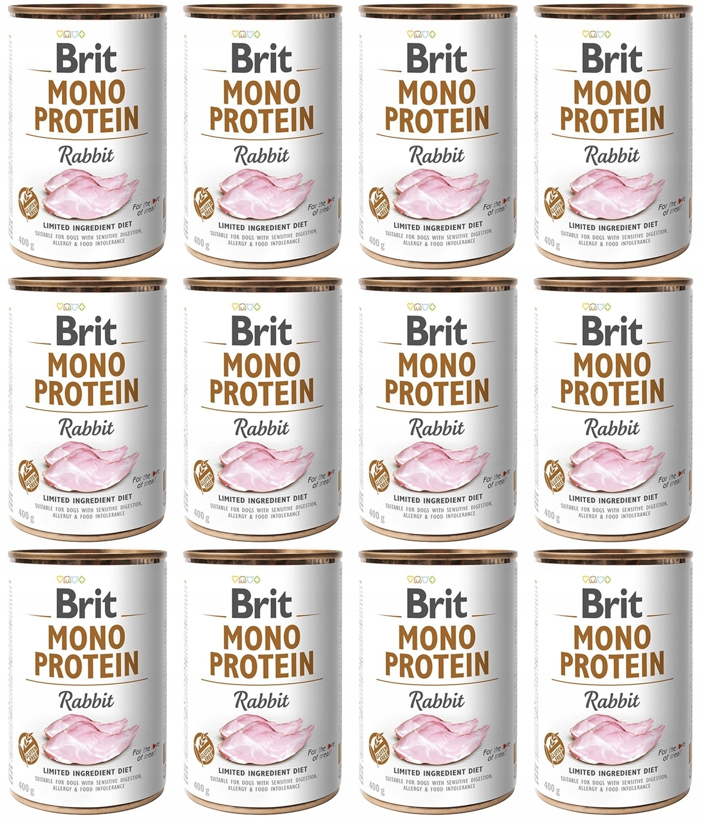 Levně Brit Mono Protein Rabbit 12 x 400 g