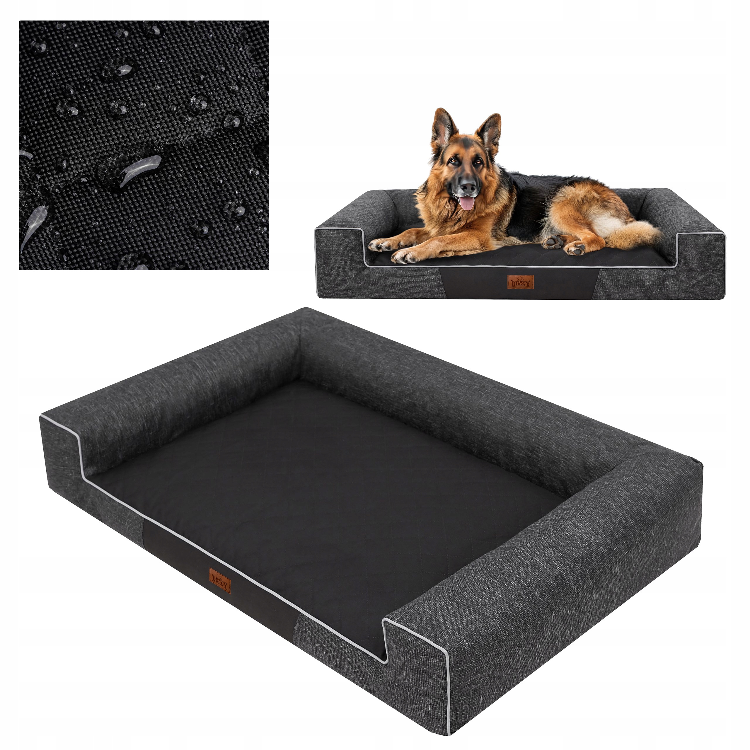 Pelíšek pro psa Stahovatelný Potah Potah pro psa Voděodolné 80x55 cm