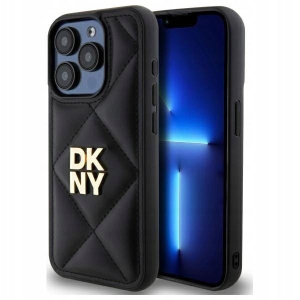 Dkny DKHCP15XPQDSLK iPhone 15 Pro Max 6.7" czarny/black Quilted Stack