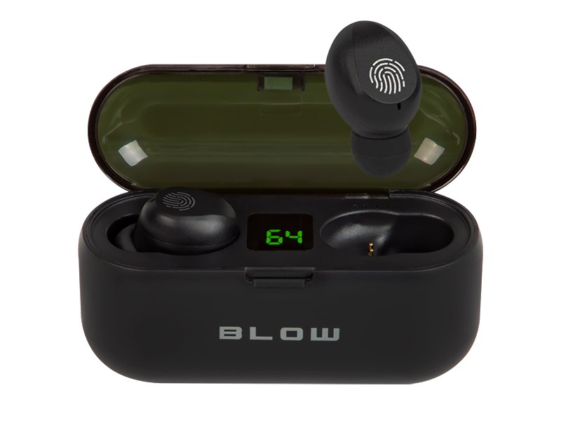 Blow Słuchawki Earbuds BTE200 Black