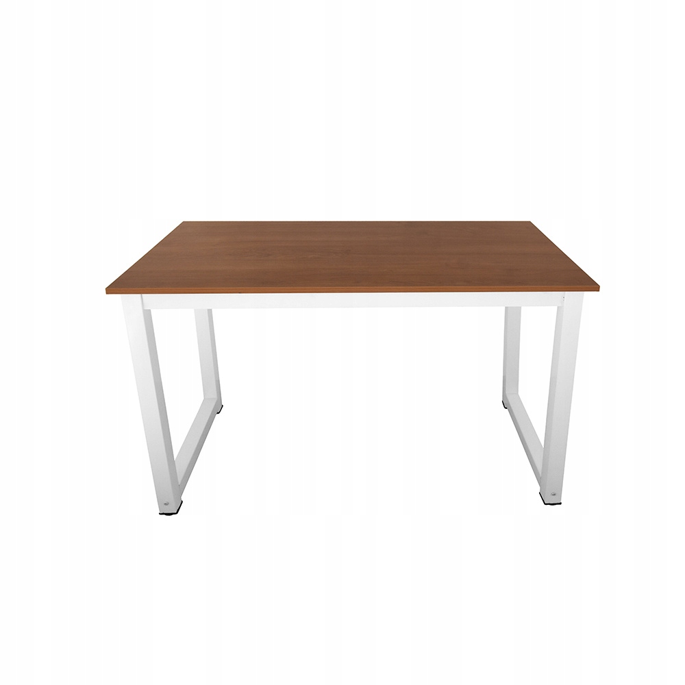 SOLIDNE BIURKO DO PRACOWNI BIURA BIAŁO-MIODOWE Materiał korpusu metal