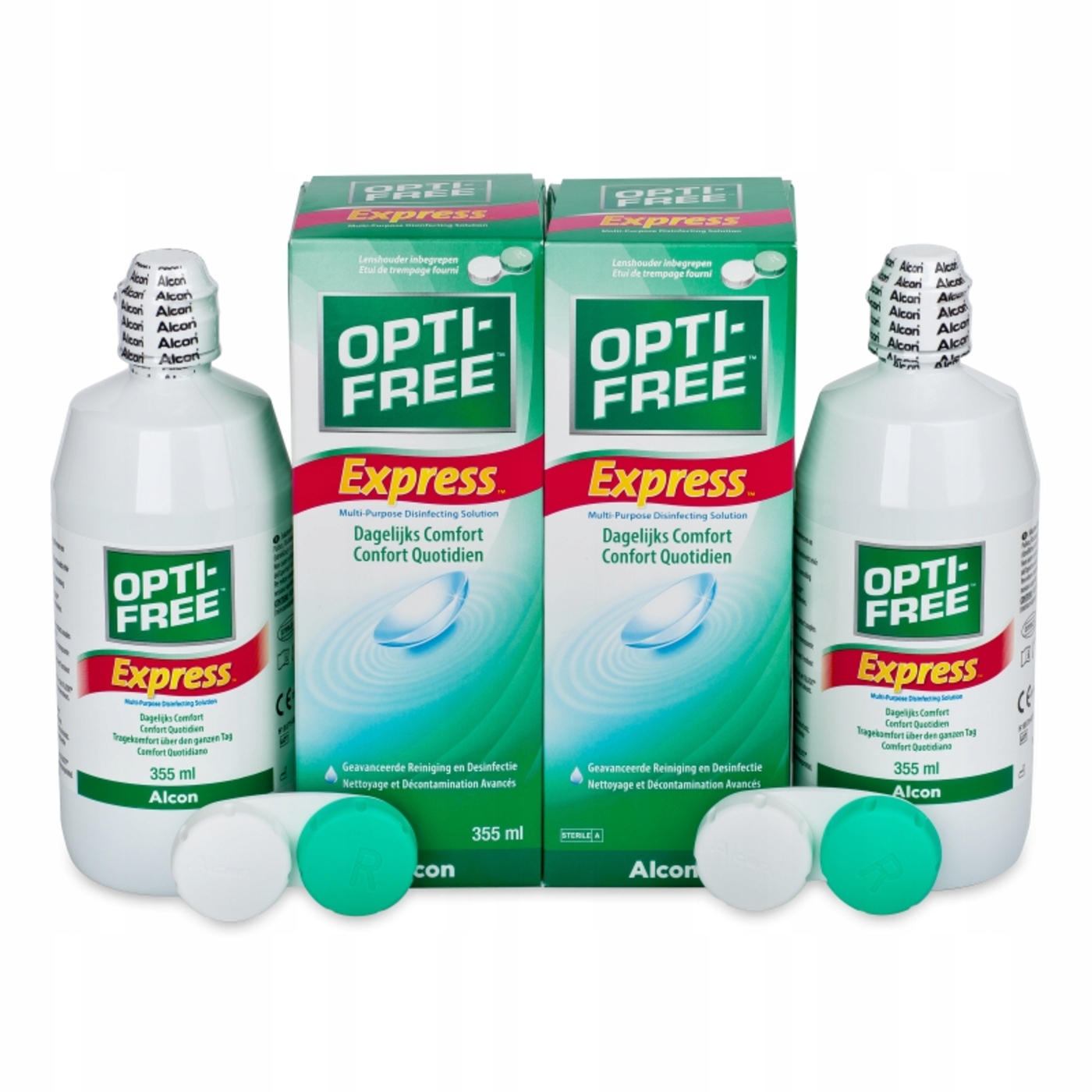 Płyn do soczewek Alcon OPTI-FREE EXPRESS 2 x355ml