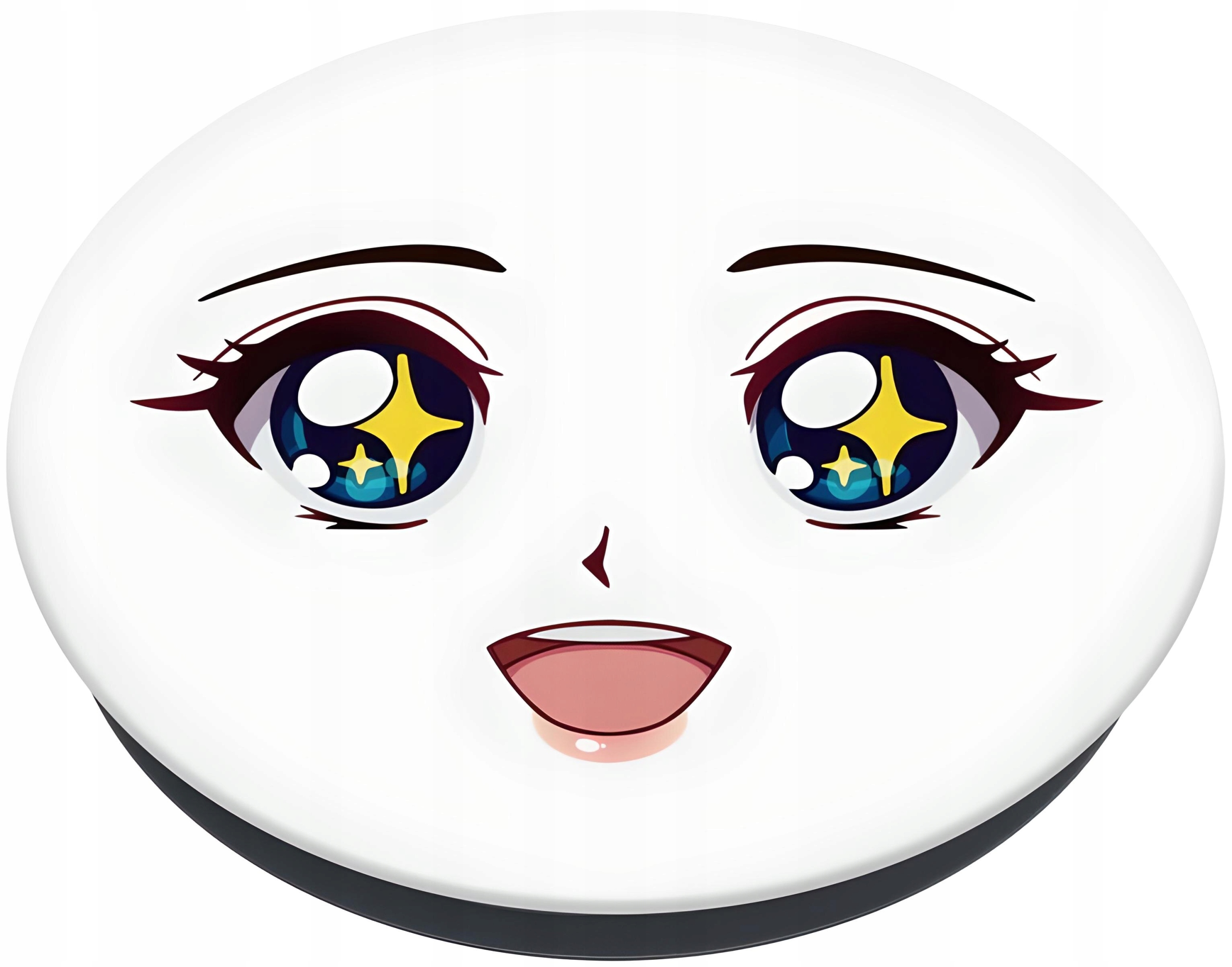 PopSockets PopGrip Basic Sparkle Eyes Kolor biały