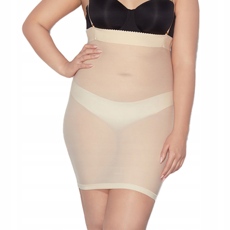 Mitex Halka Softly Dress Beż 3XL Wzór dominujący bez wzoru