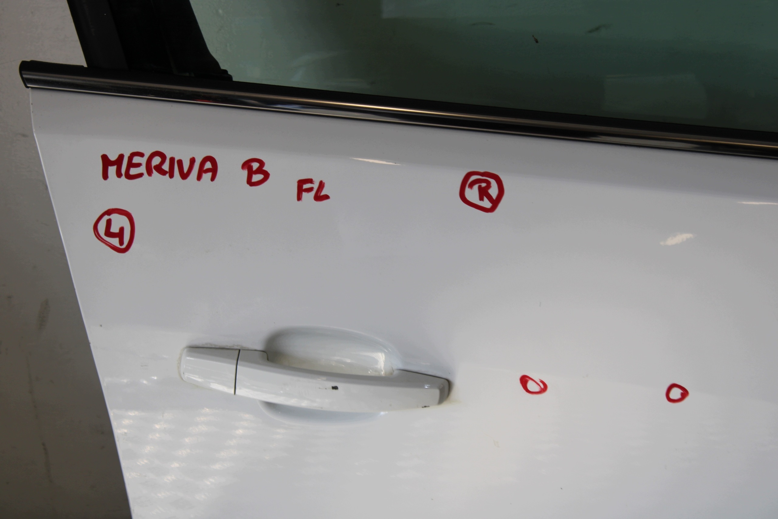 door right front right front complete OPEL MERIVA B LIFT 1.6 CDTI