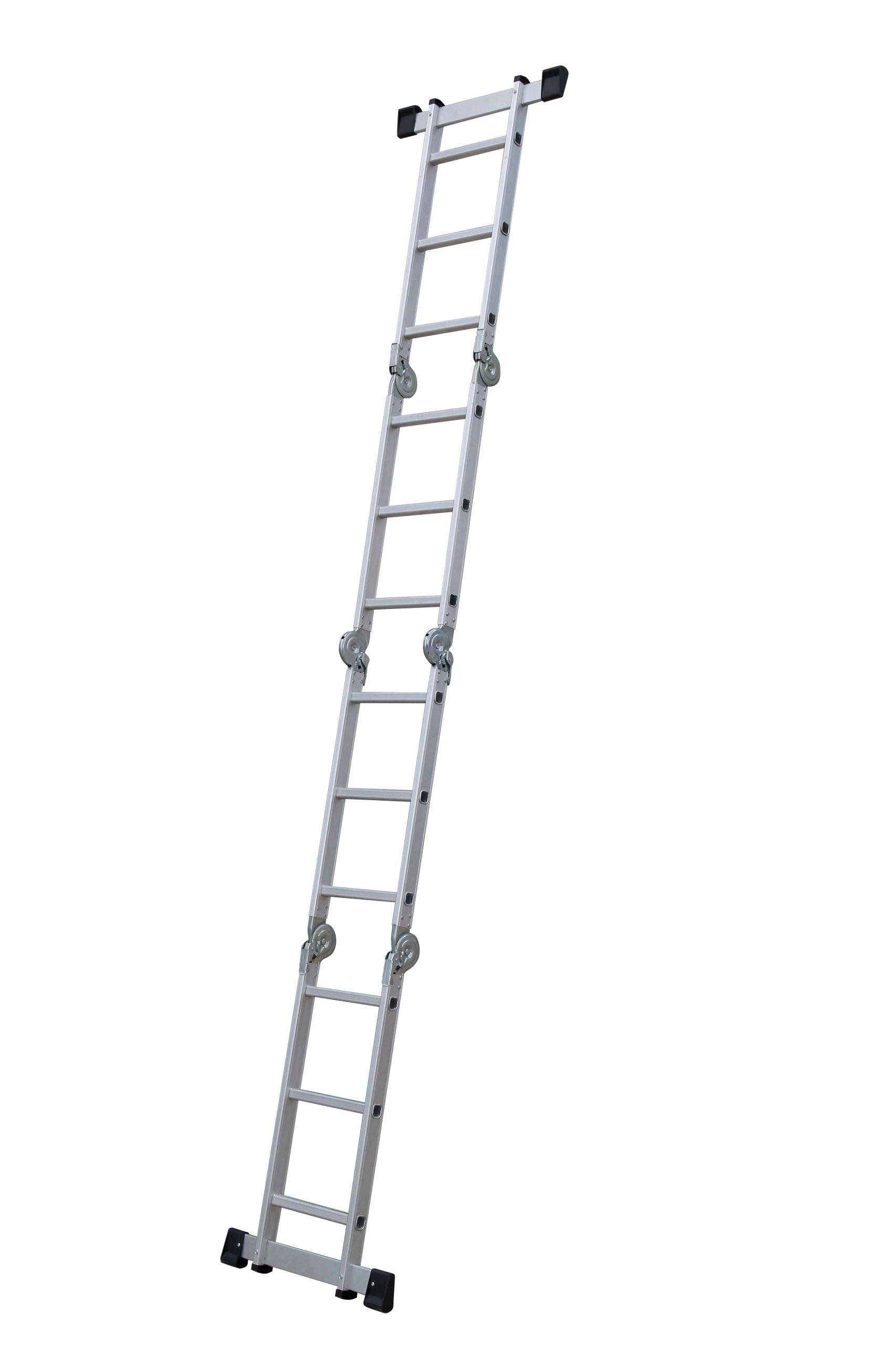 DRABINA ALUMINIOWA PRZEGUBOWA 4x3, PODEST aż 371cm Kod producenta SWDP-43