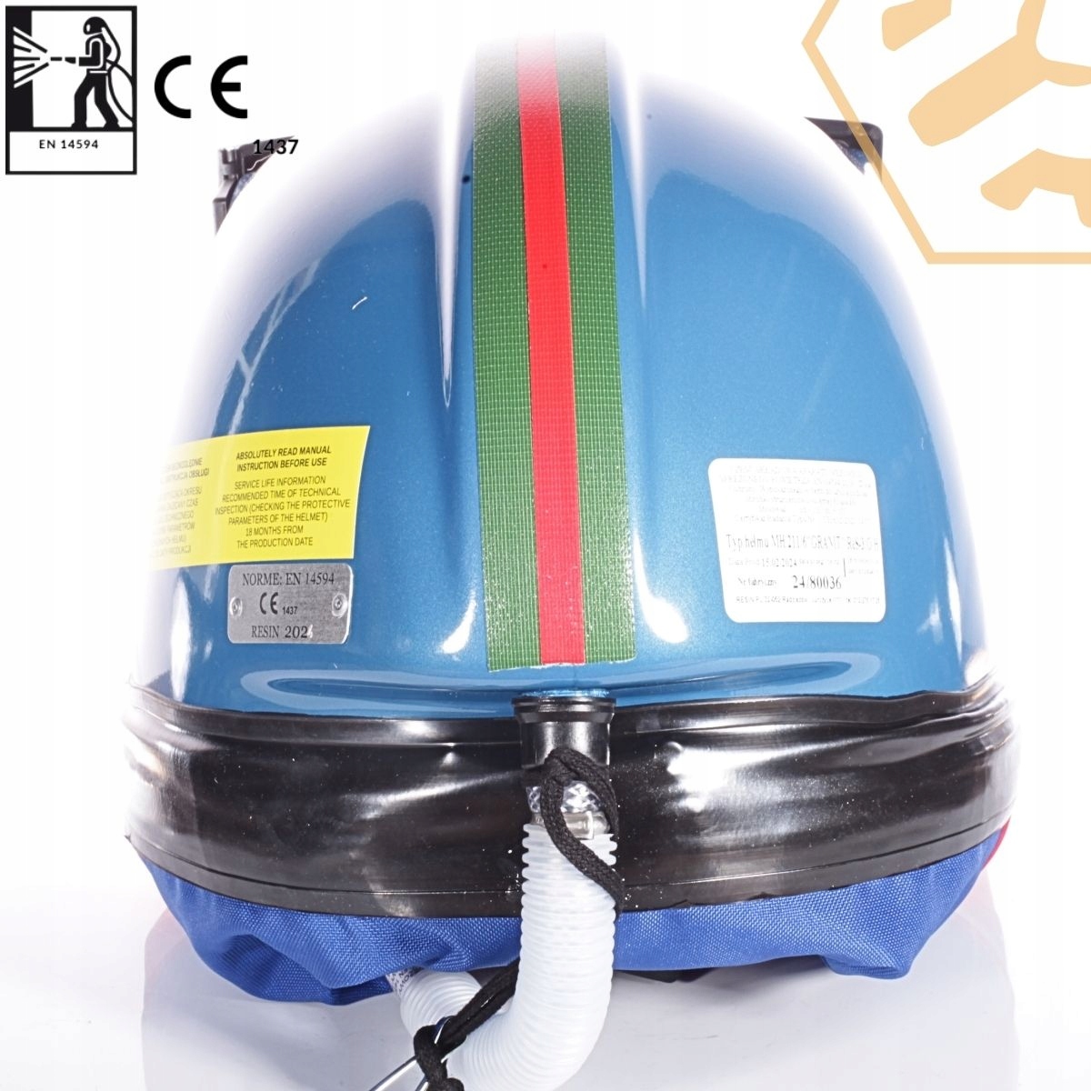 hełm do piaskowania RES-3/OH ochronny z fartuchem do piaskarki śrutowania Rodzaj inna