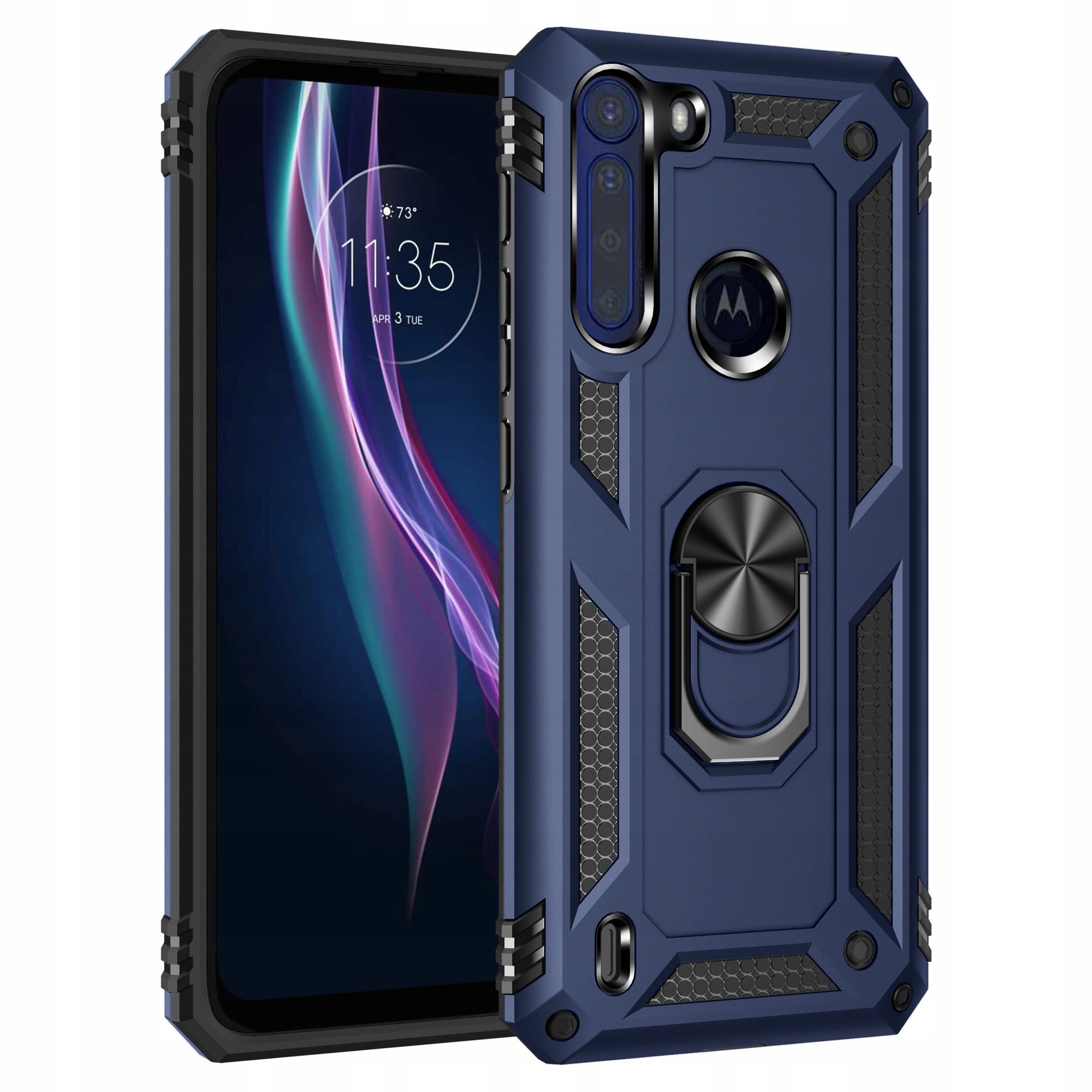 

Etui pancerne case Ring Nx do Moto One Fusion+