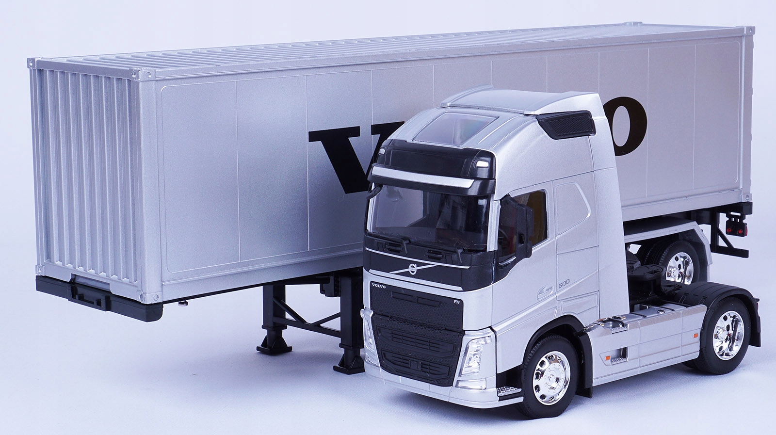 Tir Volvo Fh 500 Metal Ciągnik Naczepa Welly 1:32 9244305386 - Allegro.pl