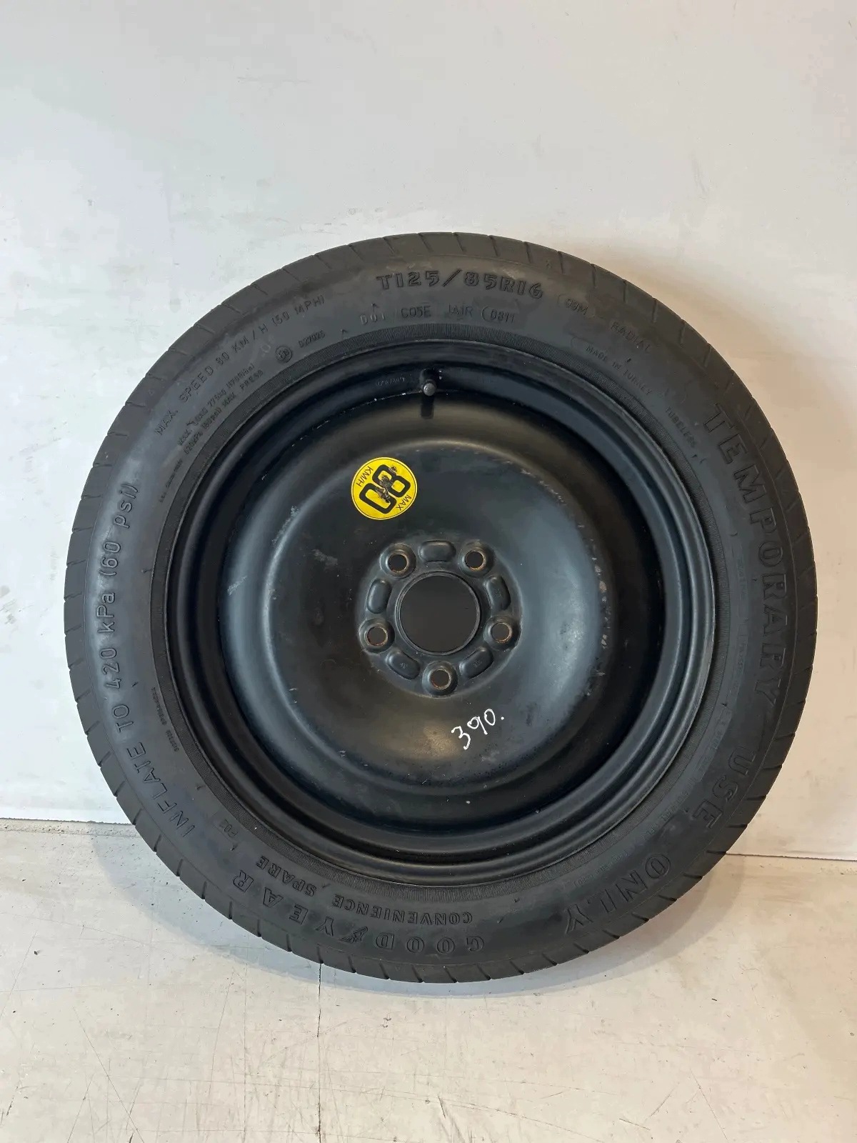 wheel spare Ford Focus MK3 C-Max MK2 125/85/R16 5x108