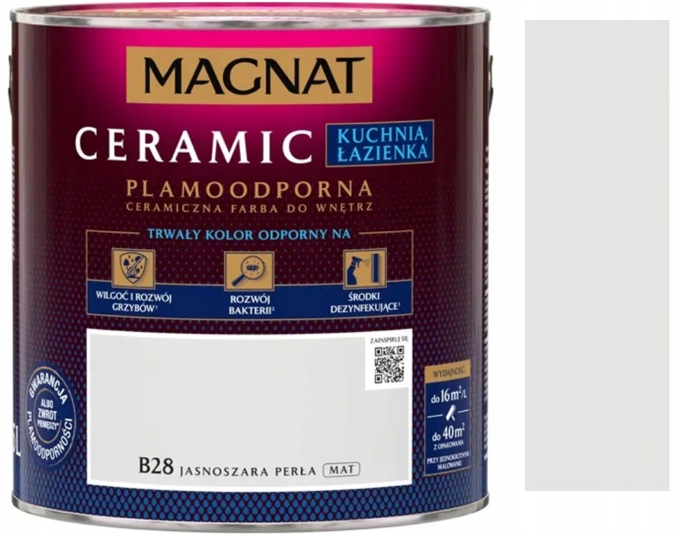 Magnat Kuchnia Łazienka Jasnoszara Perła B28 2.5L