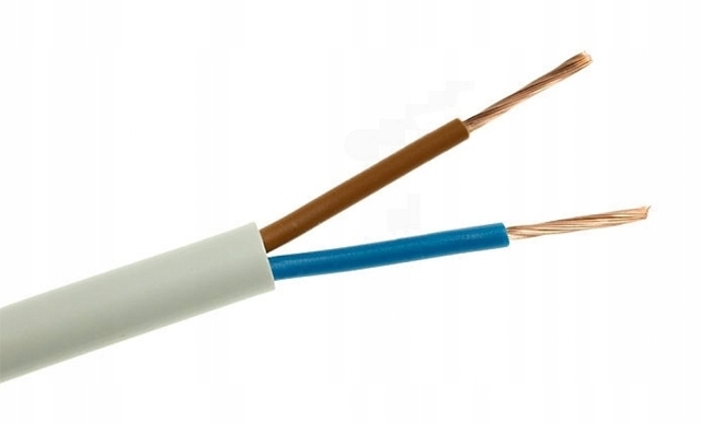 Przewód mieszkaniowy linka OMYp 2x0,75 300V 100m