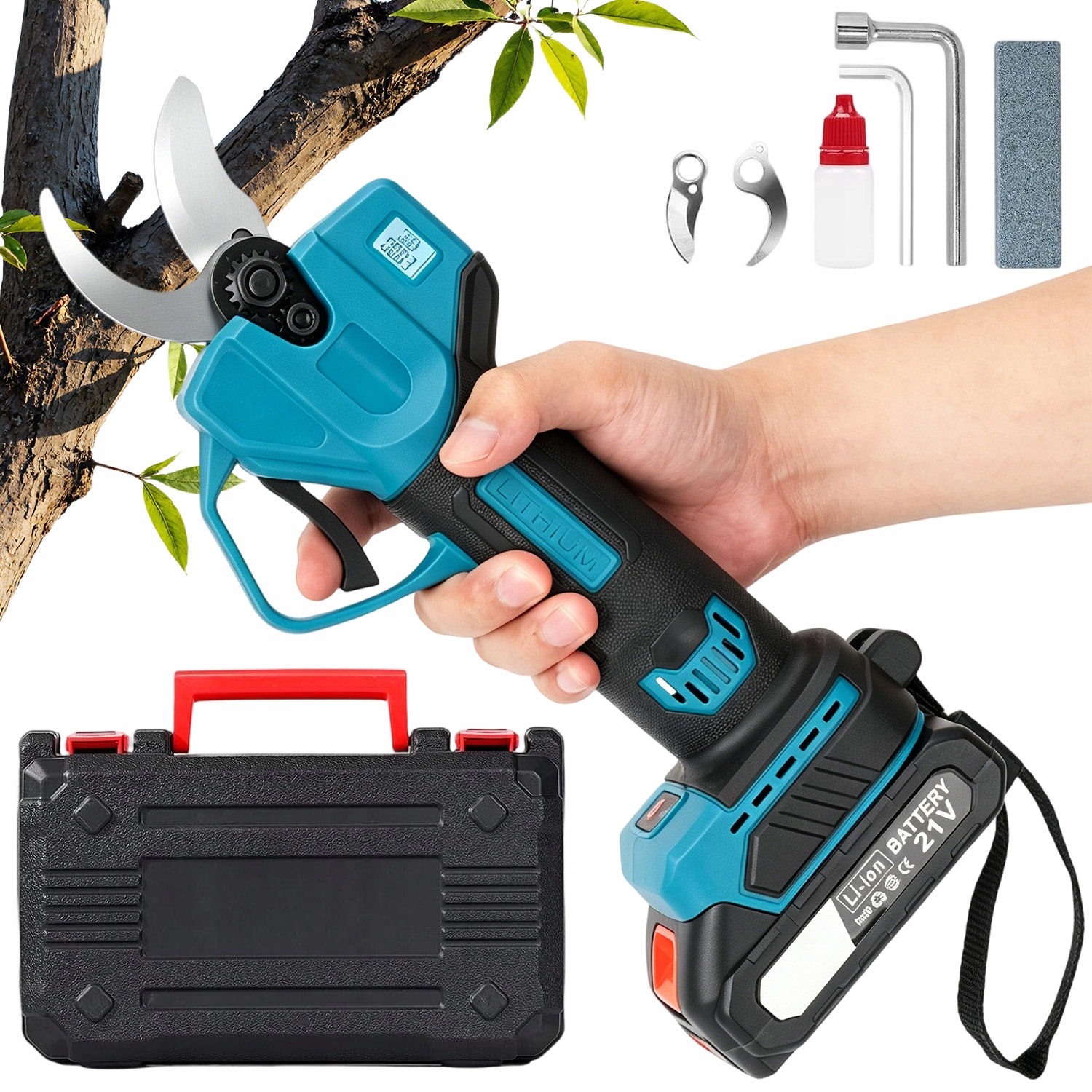 Zahradní nůžky Bezkartáčové Elektrické Nůžky Na Větve 30 MM Lehké