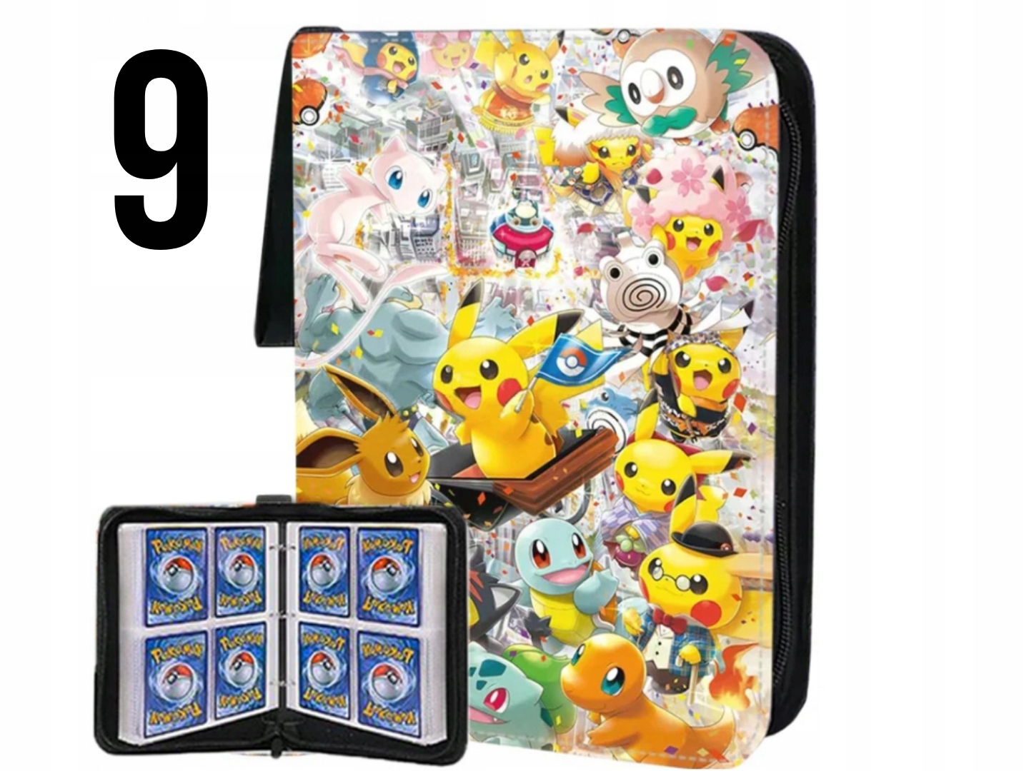 POKEMON ALBUM SEGREGATOR KLASER NA 400 KART + GRATIS 220 KART Typ Podstawa
