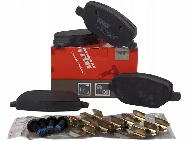 GDB1649 - TRW ГАЛЬМІВНІ КОЛОДКИ ЗАДНІ ALFA ROMEO 159 BRERA